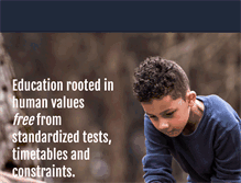 Tablet Screenshot of blueridgemontessori.com